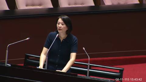2026-08-11 09:00 第11屆 第5會期 主辦單位：全院委員會 王鴻薇委員質詢封面