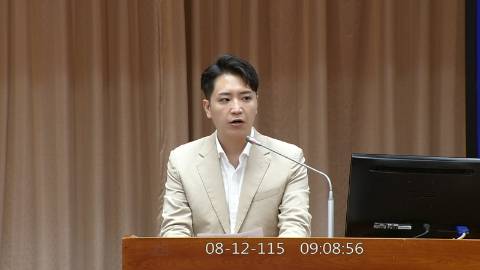 2026-08-12 09:00 第11屆 第5會期 主辦單位:教育及文化委員會 羅廷瑋委員質詢封面