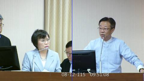 2026-08-12 09:00 第11屆 第5會期 主辦單位：內政委員會 張宏陸委員質詢封面