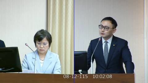 2026-08-12 09:00 第11屆 第5會期 主辦單位:內政委員會 廖先翔委員質詢封面