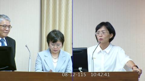 2026-08-12 09:00 第11屆 第5會期 主辦單位:內政委員會 蘇巧慧委員質詢封面