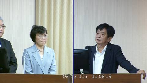 2026-08-12 09:00 第11屆 第5會期 主辦單位：內政委員會 吳琪銘委員質詢封面
