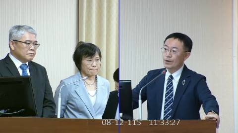 2026-08-12 09:00 第11屆 第5會期 主辦單位：內政委員會 李坤城委員質詢封面