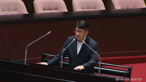 2026-08-18 09:00 第11屆 第5會期 主辦單位:全院委員會 林思銘委員質詢封面