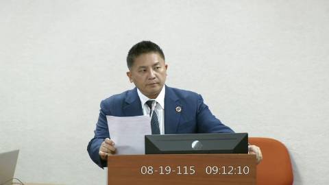 2026-08-19 09:00 第11屆 第5會期 主辦單位:司法及法制委員會 吳宗憲委員質詢封面