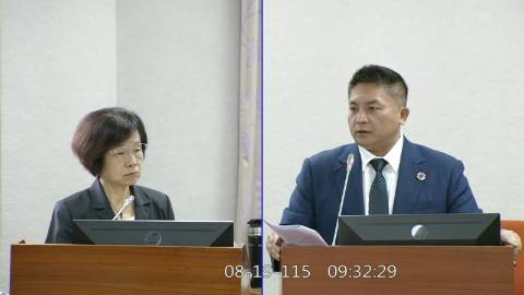 2026-08-19 09:00 第11屆 第5會期 主辦單位:司法及法制委員會 吳宗憲委員質詢封面