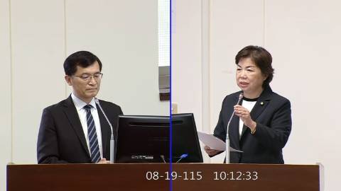 2026-08-19 09:00 第11屆 第5會期 主辦單位：經濟委員會 楊瓊瓔委員質詢封面