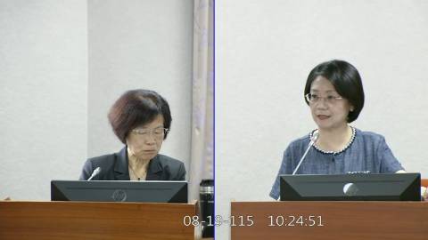 2026-08-19 09:00 第11屆 第5會期 主辦單位：司法及法制委員會 翁曉玲委員質詢封面