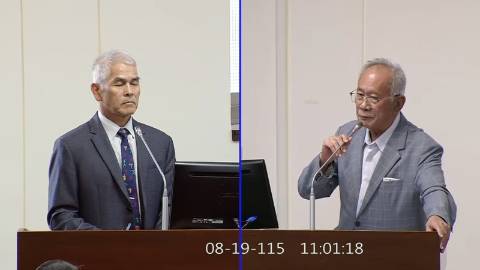 2026-08-19 09:00 第11屆 第5會期 主辦單位：經濟委員會 陳超明委員質詢封面