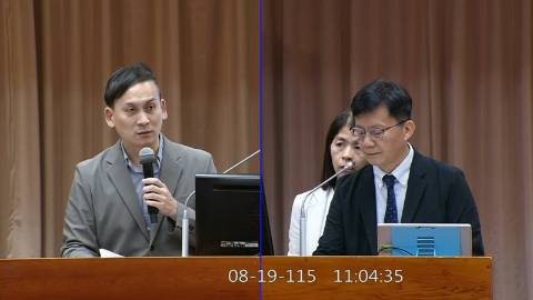 2026-08-19 09:00 第11屆 第5會期 主辦單位:教育及文化委員會 葉元之委員質詢封面