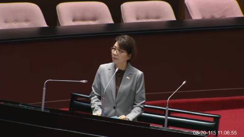 2026-08-20 09:00 第11屆 第5會期 主辦單位：全院委員會 黃秀芳委員質詢封面