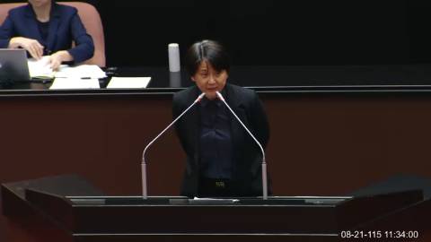 2026-08-21 09:00 第11屆 第5會期 主辦單位：院會 邱慧洳委員質詢封面