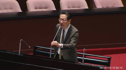 2026-08-24 09:00 第11屆 第5會期 主辦單位：全院委員會 王安祥委員質詢封面