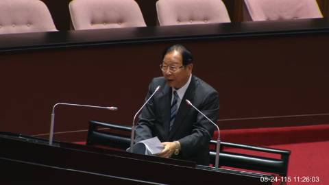 2026-08-24 09:00 第11屆 第5會期 主辦單位:全院委員會 林德福委員質詢封面