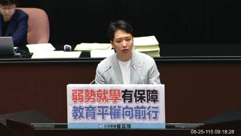 2026-08-25 09:00 第11屆 第5會期 主辦單位:院會 羅廷瑋委員質詢封面