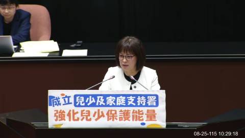 2026-08-25 09:00 第11屆 第5會期 主辦單位：院會 林月琴委員質詢封面