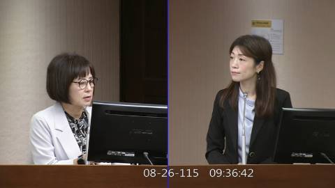 2026-08-26 09:00 第11屆 第5會期 主辦單位：社會福利及衛生環境委員會 林月琴委員質詢封面