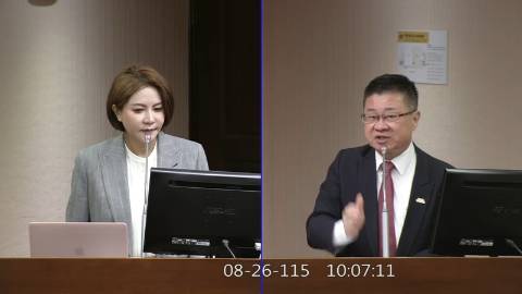 2026-08-26 09:00 第11屆 第5會期 主辦單位：社會福利及衛生環境委員會 陳菁徽委員質詢封面