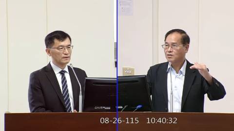 2026-08-26 09:00 第11屆 第5會期 主辦單位:經濟委員會 鄭天財Sra Kacaw委員質詢封面