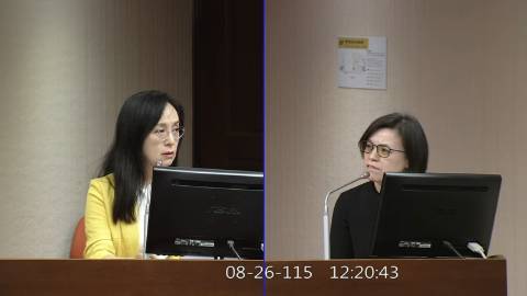 2026-08-26 09:00 第11屆 第5會期 主辦單位：社會福利及衛生環境委員會 陳瑩委員質詢封面