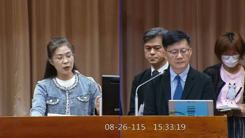 2026-08-26 14:30 第11屆 第5會期 主辦單位:教育及文化委員會 陳秀寳委員質詢封面