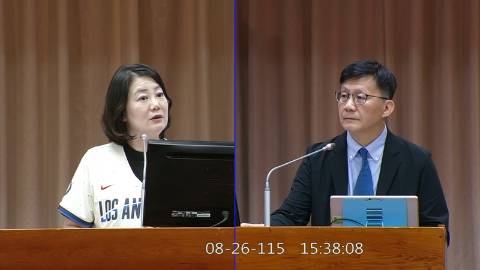 2026-08-26 14:30 第11屆 第5會期 主辦單位：教育及文化委員會 吳思瑤委員質詢封面