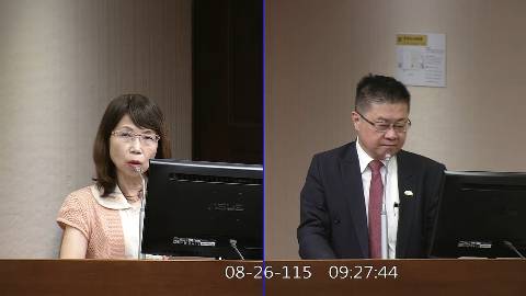 2026-08-26 09:00 第11屆 第5會期 主辦單位:社會福利及衛生環境委員會 陳昭姿委員質詢封面