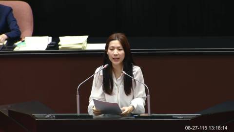 2026-08-27 09:00 第11屆 第5會期 主辦單位:院會 徐巧芯委員質詢封面