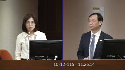2026-10-12 09:00 第11屆 第6會期 主辦單位：社會福利及衛生環境委員會 林淑芬委員質詢封面