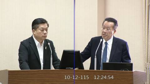 2026-10-12 09:00 第11屆 第6會期 主辦單位：外交及國防委員會 陳俊宇委員質詢封面