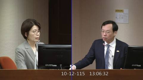 2026-10-12 09:00 第11屆 第6會期 主辦單位：社會福利及衛生環境委員會 黃秀芳委員質詢封面