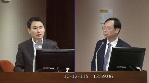 2026-10-12 09:00 第11屆 第6會期 主辦單位：社會福利及衛生環境委員會 陳冠廷委員質詢封面