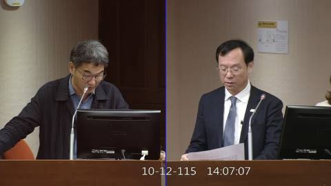 2026-10-12 09:00 第11屆 第6會期 主辦單位：社會福利及衛生環境委員會 劉建國委員質詢封面
