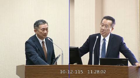 2026-10-12 09:00 第11屆 第6會期 主辦單位：外交及國防委員會 王定宇委員質詢封面