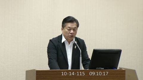 2026-10-14 09:00 第11屆 第6會期 主辦單位：外交及國防委員會 陳俊宇委員質詢封面