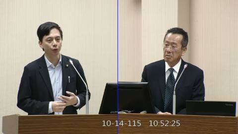 2026-10-14 09:00 第11屆 第6會期 主辦單位:外交及國防委員會 牛煦庭委員質詢封面
