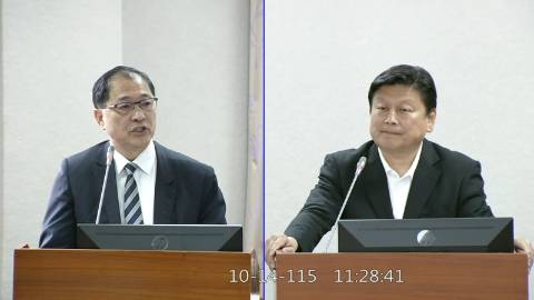 2026-10-14 09:00 第11屆 第6會期 主辦單位：司法及法制委員會 傅崐萁委員質詢封面