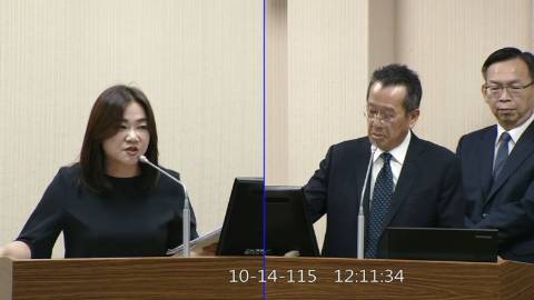 2026-10-14 09:00 第11屆 第6會期 主辦單位：外交及國防委員會 馬文君委員質詢封面