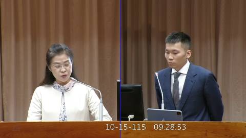2026-10-15 09:00 第11屆 第6會期 主辦單位:教育及文化委員會 陳秀寳委員質詢封面