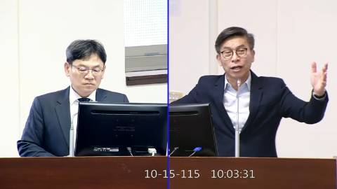 2026-10-15 09:00 第11屆 第6會期 主辦單位：經濟委員會 鍾佳濱委員質詢封面