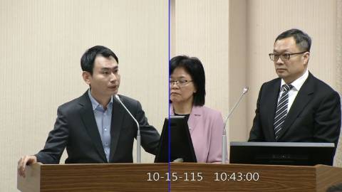 2026-10-15 09:00 第11屆 第6會期 主辦單位:外交及國防委員會 陳冠廷委員質詢封面