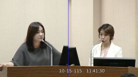 2026-10-15 09:00 第11屆 第6會期 主辦單位：外交及國防委員會 馬文君委員質詢封面