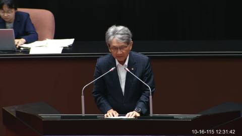 第11屆 第6會期 主辦單位：院會