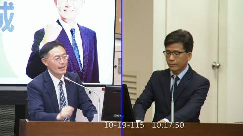 2026-10-19 09:00 第11屆 第6會期 主辦單位：財政委員會 李坤城委員質詢封面
