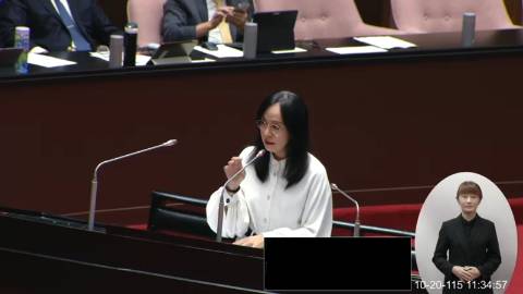 2026-10-20 09:00 第11屆 第6會期 主辦單位：院會 陳瑩委員質詢封面
