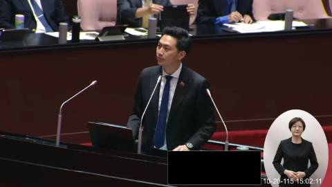 2026-10-20 09:00 第11屆 第6會期 主辦單位:院會 廖偉翔委員質詢封面