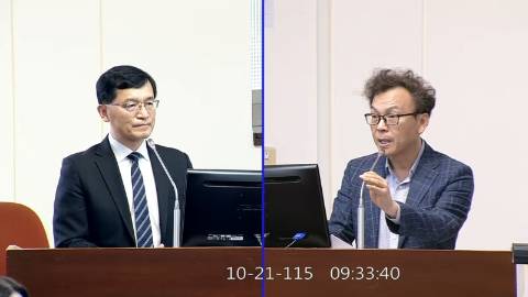 2026-10-21 09:00 第11屆 第6會期 主辦單位:經濟委員會 鄭正鈐委員質詢封面