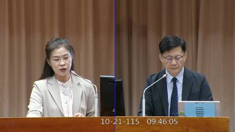 2026-10-21 09:00 第11屆 第6會期 主辦單位:教育及文化委員會 陳秀寳委員質詢封面