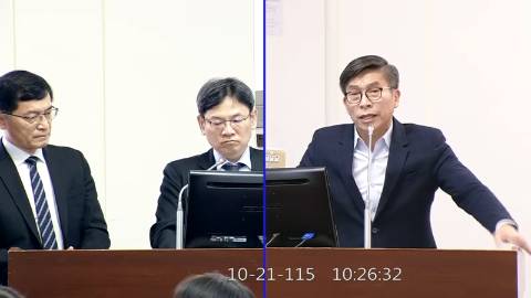 2026-10-21 09:00 第11屆 第6會期 主辦單位：經濟委員會 鍾佳濱委員質詢封面