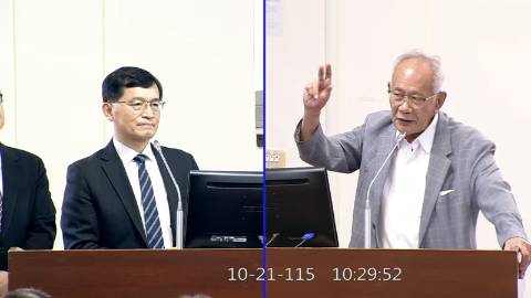 2026-10-21 09:00 第11屆 第6會期 主辦單位：經濟委員會 陳超明委員質詢封面